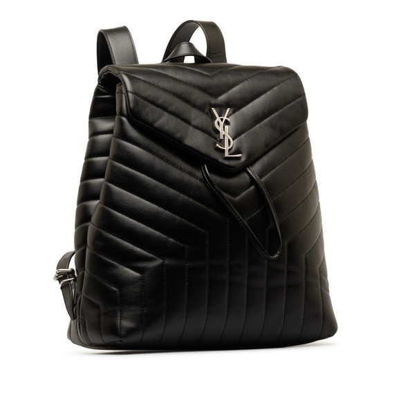 Saint Laurent Black Medium Backpack Rucksack - Picture 1 of 7